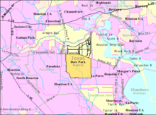 Map Of Deer Park Tx Deer Park, Texas   Wikipedia