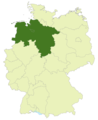 Deutschland Lage der Oberliga Niedersachsen-Bremen (1994-2004).png