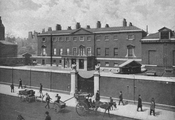 Devonshire House, Piccadilly, in 1896