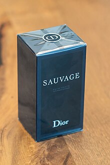 Dior Sauvage packaging