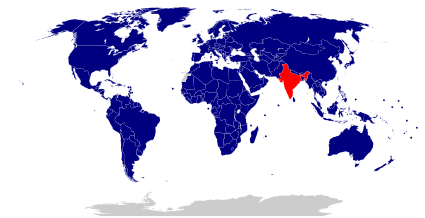 Diplomatic relations of India.svg