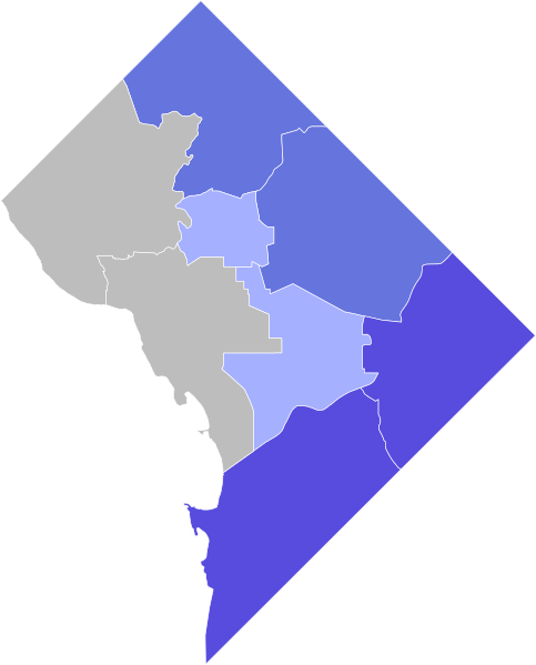 File:District of Columbia mayoral election results by ward, 2014.svg