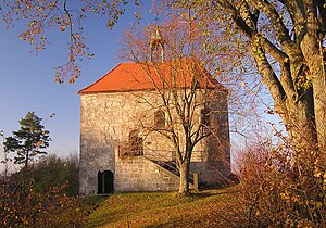 The double chapel of Breitenstein Castle