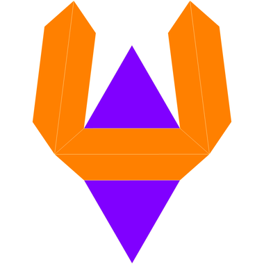 Dual elongated triangular dipyramid net.png