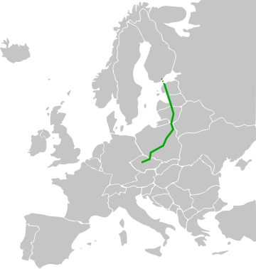 Route européenne 67