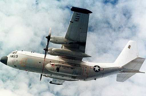 EC-130Q TACAMO VQ-4 in flight 1984