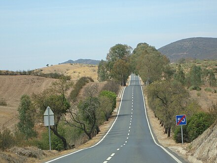 N122 (Beja–Vila Real de Santo António) was a 1st-class National Road.