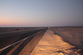 Vzhodna puščava ob cesti Hurghada-Safaga
