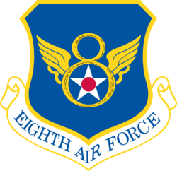 Emblém 8. letecké armády Spojených států