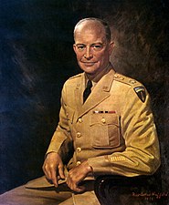 Entinen armeijan esikuntapäällikkö, armeijan kenraali Dwight D. Eisenhower New Yorkista (hylätty – 24. tammikuuta 1948)