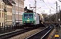 freight train in Pirna (Güterzug der Elbtalbahn in Pirna)