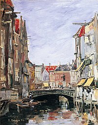 La Place Ary Scheffer, Dordrecht, 1884 Musée de Dordrecht.