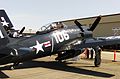 Grumman F8F-2A Bearcat - Historic Flight Foundation - Kilo-7 @ Paine Field - USA (2012) - Right side view.