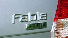 Škoda Fabia anagrama