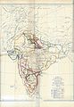 1800 से 1878 के बीच भारत में अकाल का नक्शा।