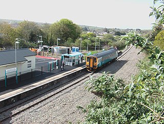 Fishguard and Goodwick railway station Railway station in Pembrokeshire, Wales