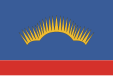 Flag of Murmansk Oblast, Russian Federation