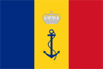 Flag of Romanian Coastguard (pre-1922).svg