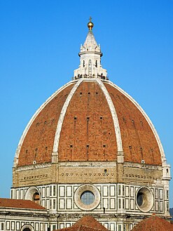 Renaissance oculus of the Florence Cathedral, Florence, Italy