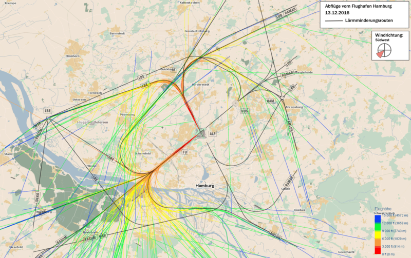 File:Flugspuren Hamburg - Abflüge 11.12.2016.png