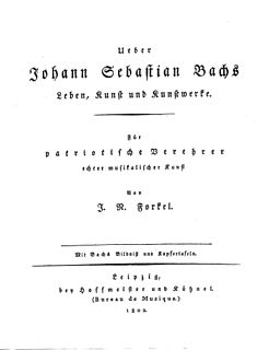 Biographies of Johann Sebastian Bach