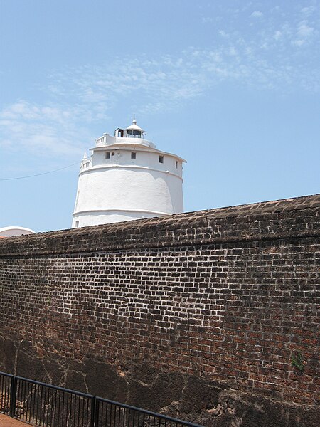 File:Fort Aguada Light House .jpg