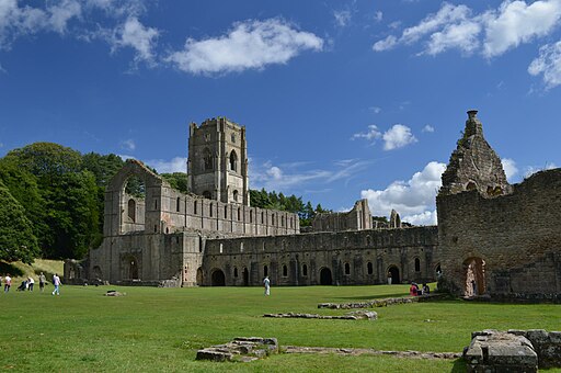 Fountains Abbey (UNESCO-Weltkulturerbe in England)