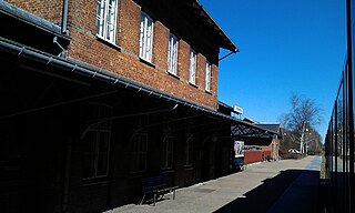 <span class="mw-page-title-main">Fredensborg railway station</span> Railway station in Fredensborg, Denmark