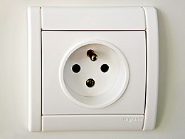 Visser Krimpen geweld Contactdoos (lichtnet) - Wikipedia