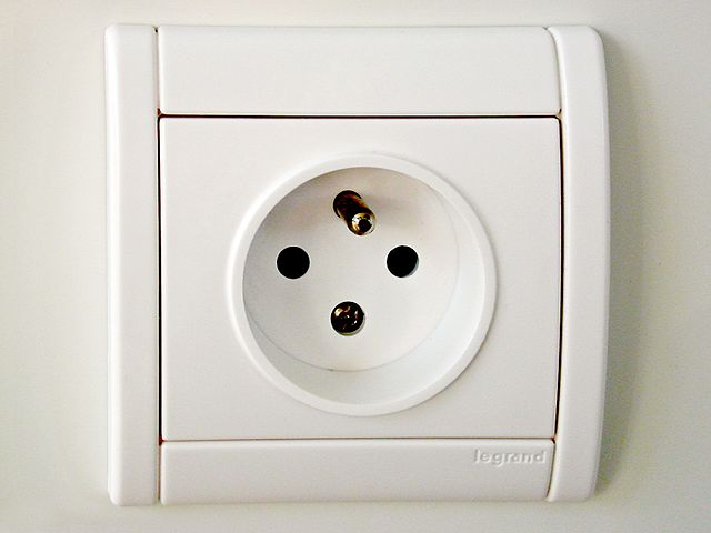 Power plug & socket type J.
