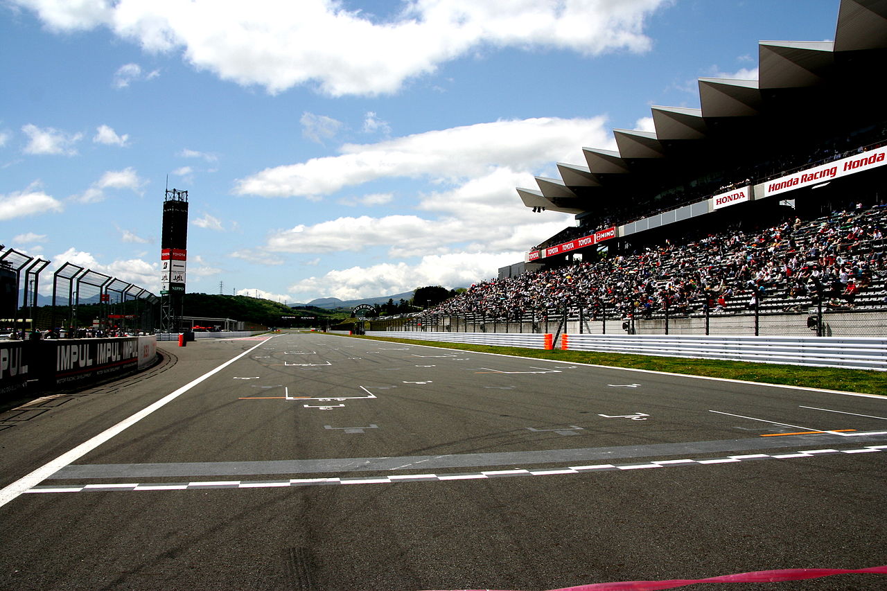 Image of Fuji Speedway start-finish