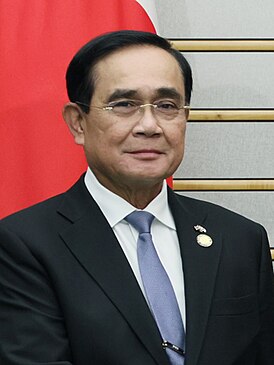 Fumio Kishida and Prayut Chan-o-cha at the Prime Minister's Office 2022 (1) (cropped).jpg