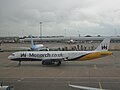 Airbus A321-200 G-OZBN at Manchester Airport Gate 212