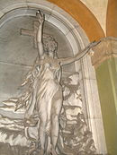 Statue d'Elpis par Giovanni Scanzi.