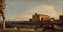 Kanál Giovanni Antonio, il Canaletto - Pohled na San Giovanni dei Battuti v Muranu - WGA03870.jpg