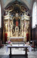 Intérieur de l'église.