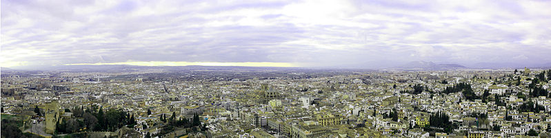 File:Granada Panorama from Alhambra 2009.jpg