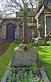 Grave of Francis Blundell in St Mary's churchyard, Little Crosby