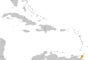 Location map for Grenada and Trinidad and Tobago.