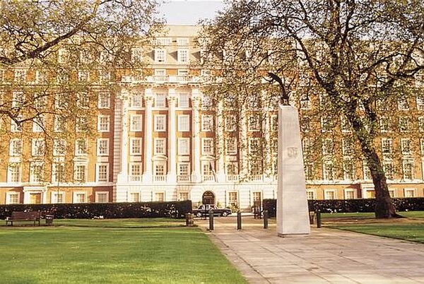 The Biltmore Mayfair overlooking Grosvenor Square