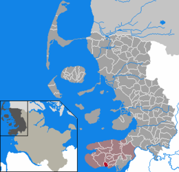 Grothusenkoog – Mappa