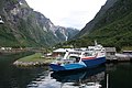 Nærøydalen sett fra Gudvangen og oppover.