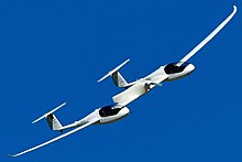 the hydrogen fuel cell-powered HY4 made its first flight in 2016. HY4 2016-09-29 ueber Flughafen Stuttgart.jpg