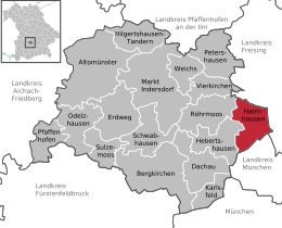Haimhausen - Localizazion