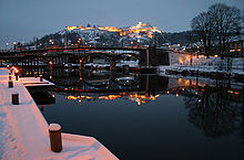 Winternacht in Halden