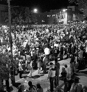 Halloween on Franklin Street