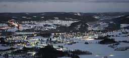 Hammarstrand i det østlige Jämtland.