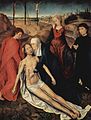 Оплакване на Христос с дарител, ок. 1470 г., Галерия „Дория Памфили“, Рим