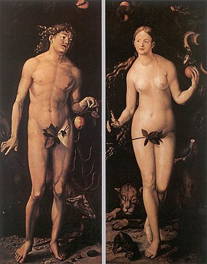 Adam and Eve, by Hans Baldung