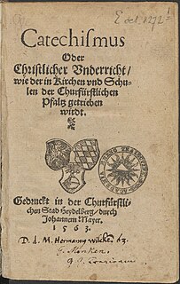 <span class="mw-page-title-main">Heidelberg Catechism</span>